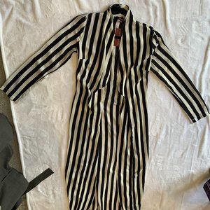 striped duster